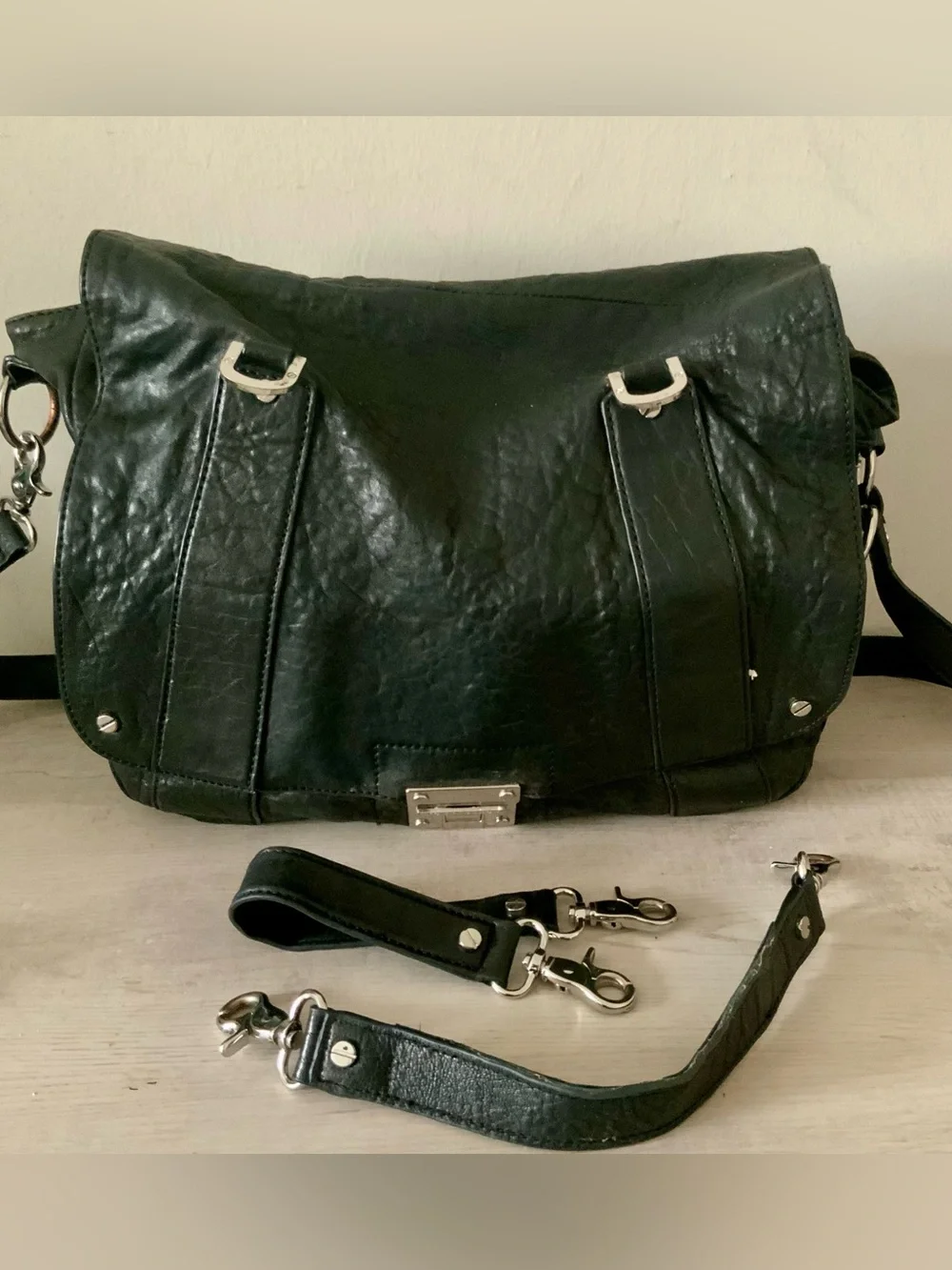 TORY BURCH DAYTON LARGE CITY SATCHEL SHOULDER BAG FROM 2010